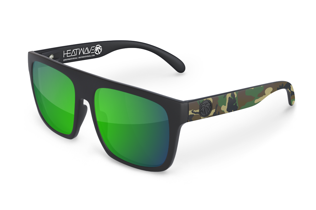 Heatwave Visual Regulator Sunglasses: Woodland Camo Customs