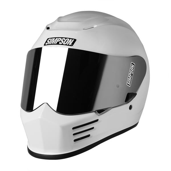 bandit motorcycle helmets usa Simpson Speed Bandit White XS Motorcycle Helmets
