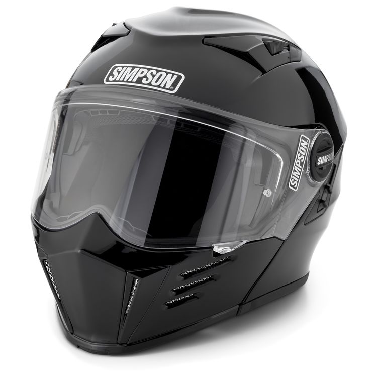 discount simpson motorcycle helmets Simpson Mod Bandit Gloss Black S Motorcycle Helmets