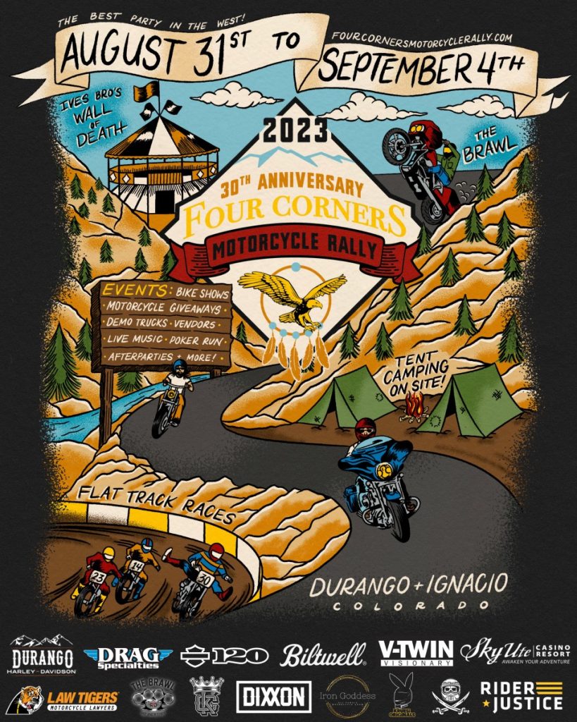 Four Corners Motorcycle Rally 2023