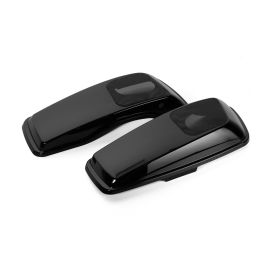 Vivid Black Saddlebag Speaker Lids for Harley® Touring '14-'23