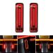 HOGWORKZ® Lumipro™ LED Saddlebag Filler Inserts for Harley® Touring '14-'23 | Red Lens