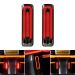 HOGWORKZ® Lumipro™ LED Saddlebag Filler Inserts for Harley® Touring '14-'23 | Smoked Lens