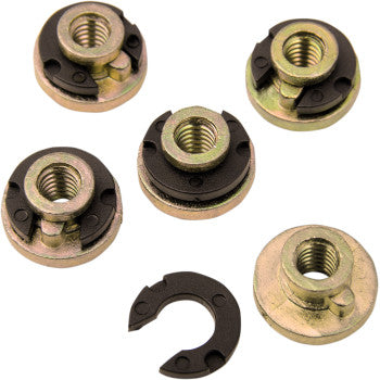 Drag Specialties Seat Mount Nut and Replacement "E" Clip (Each)