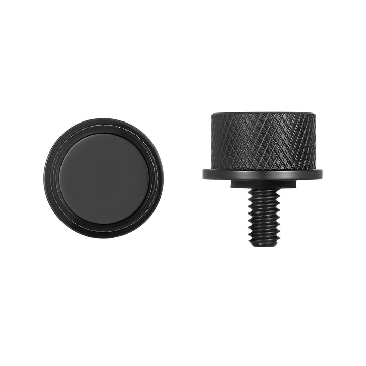 Figurati Designs – Harley-Davidson Custom Stainless-Steel Seat Screw in Black - Full Color – FD01-Seat Screw Blk-C