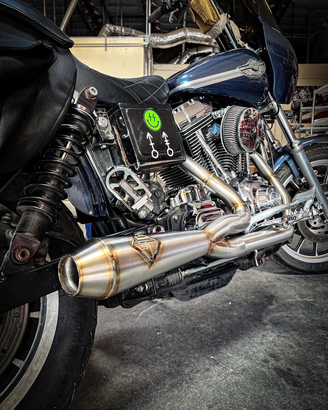 SP Concepts Lanesplitter Exhaust - 06-17 Dyna