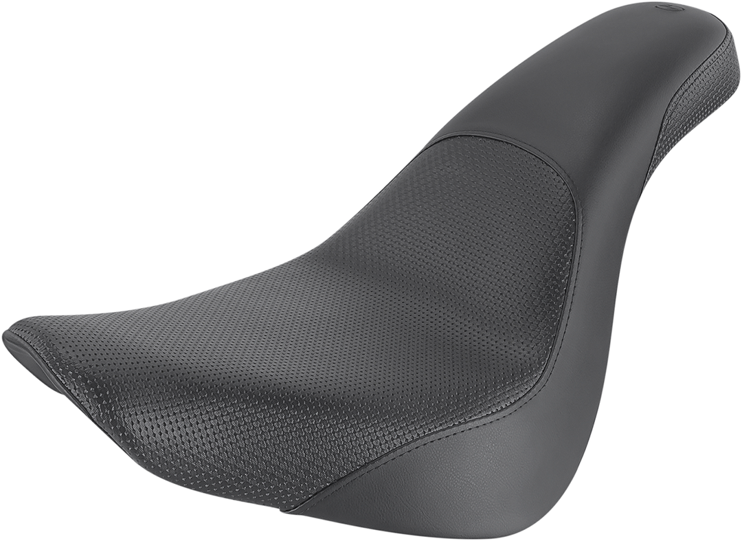 SADDLEMEN Profiler™ Basketweave Seat - Black - FL/FX '18-'24 818-27-147