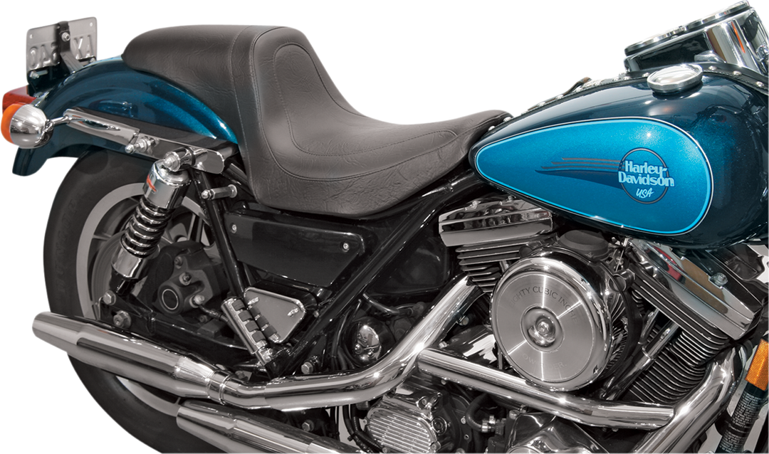 MUSTANG Seat - Fastback™ - Stitched - Black - FXR '82-'00 75445