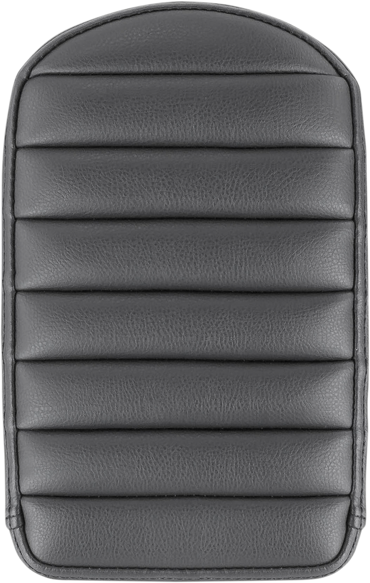 SADDLEMEN Sissy Bar Pad - Tuck-n-Roll - Black 041146