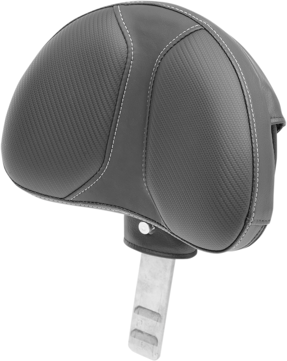 SADDLEMEN Dominator Driver's Backrest - Black - FL/FX '06-'17 11567D