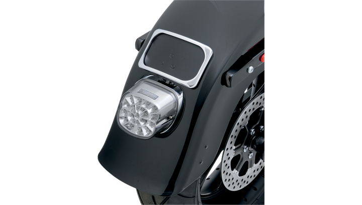 DRAG SPECIALTIES License Plate Mount - 3 Hole - Chrome 78070114