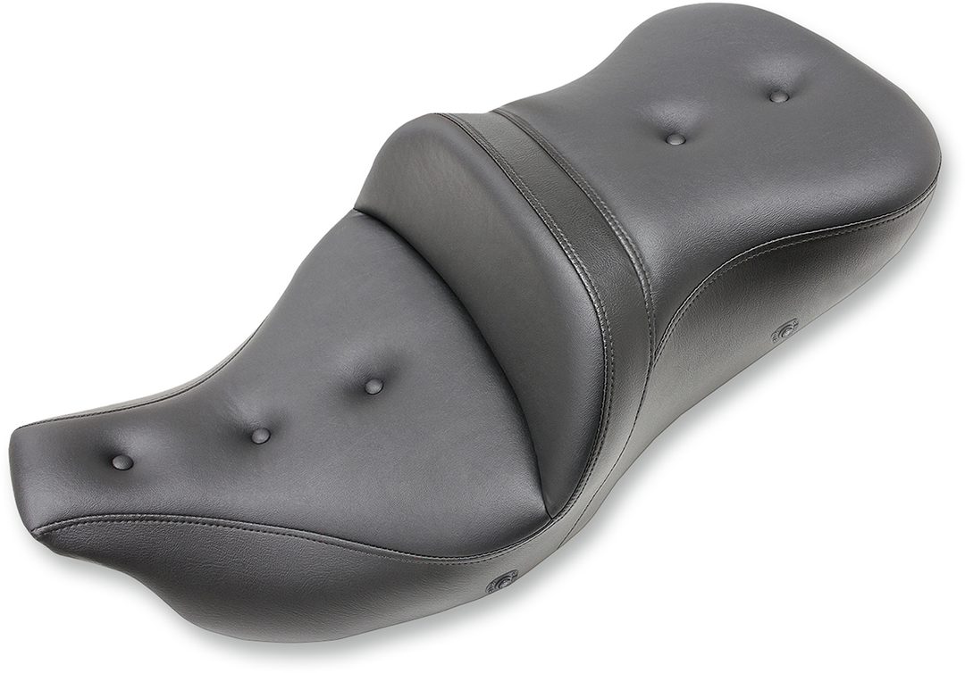 SADDLEMEN Extended Reach Roadsofa™ Seat - Pillow Top - Heated - without Backrest - FL '08-'24 808-07B-183HCT