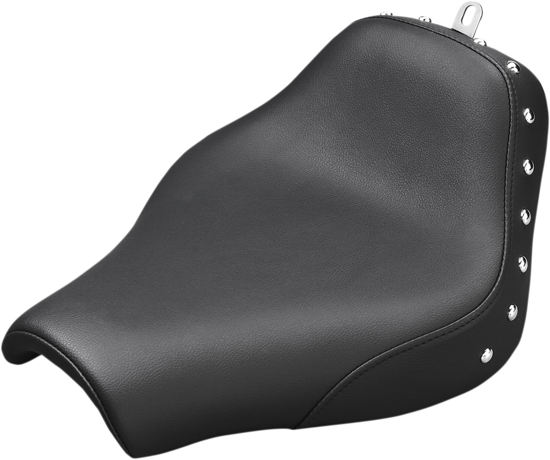 SADDLEMEN Seat - Renegade™ Solo - Black - Studded - FX '18-'24 818-30-001
