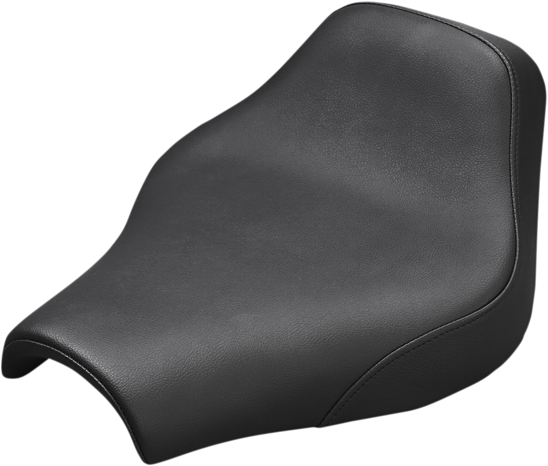 SADDLEMEN Seat - Renegade™ Solo - Black - Smooth - FXST/FXBB '18-'23 818-30-002