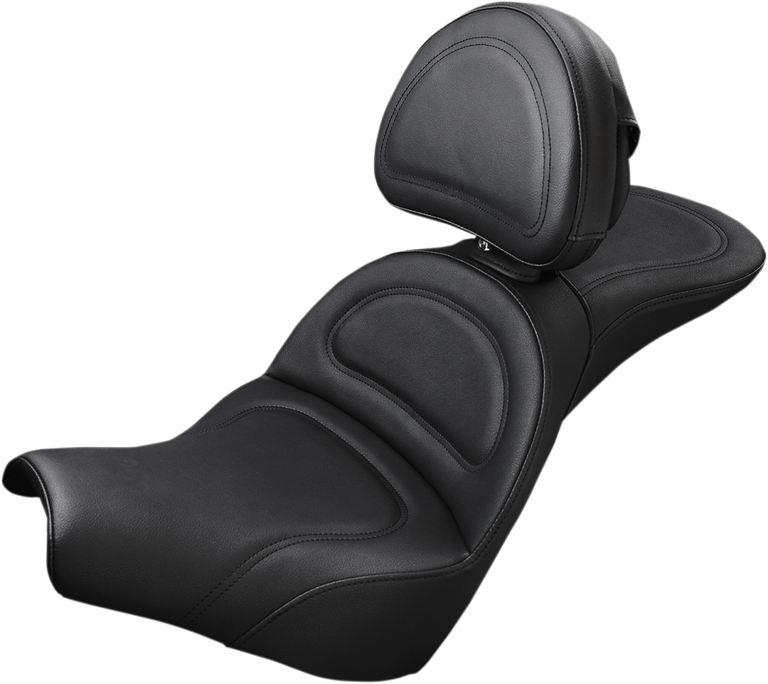 SADDLEMEN Explorer Seat - w/ Driver Backrest - FXBB '18-'23 818-30-030