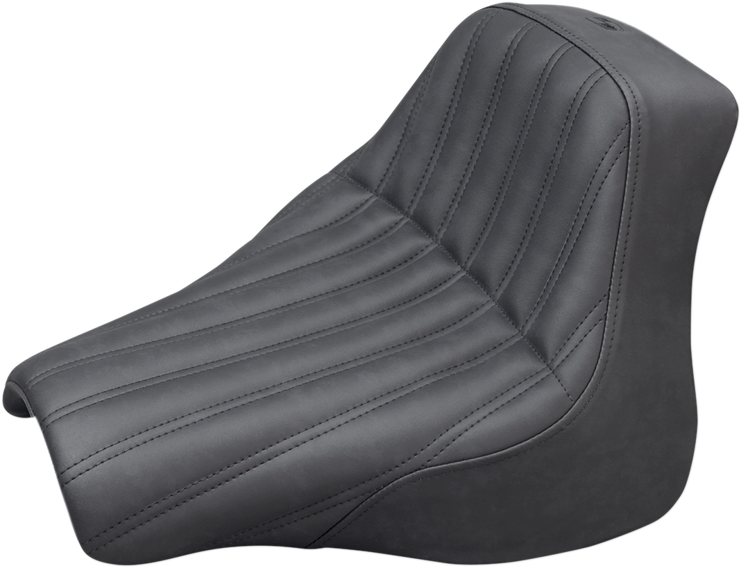SADDLEMEN Knuckle Renegade™ Solo Seat - Black - FX '18-'20 818-28-0023