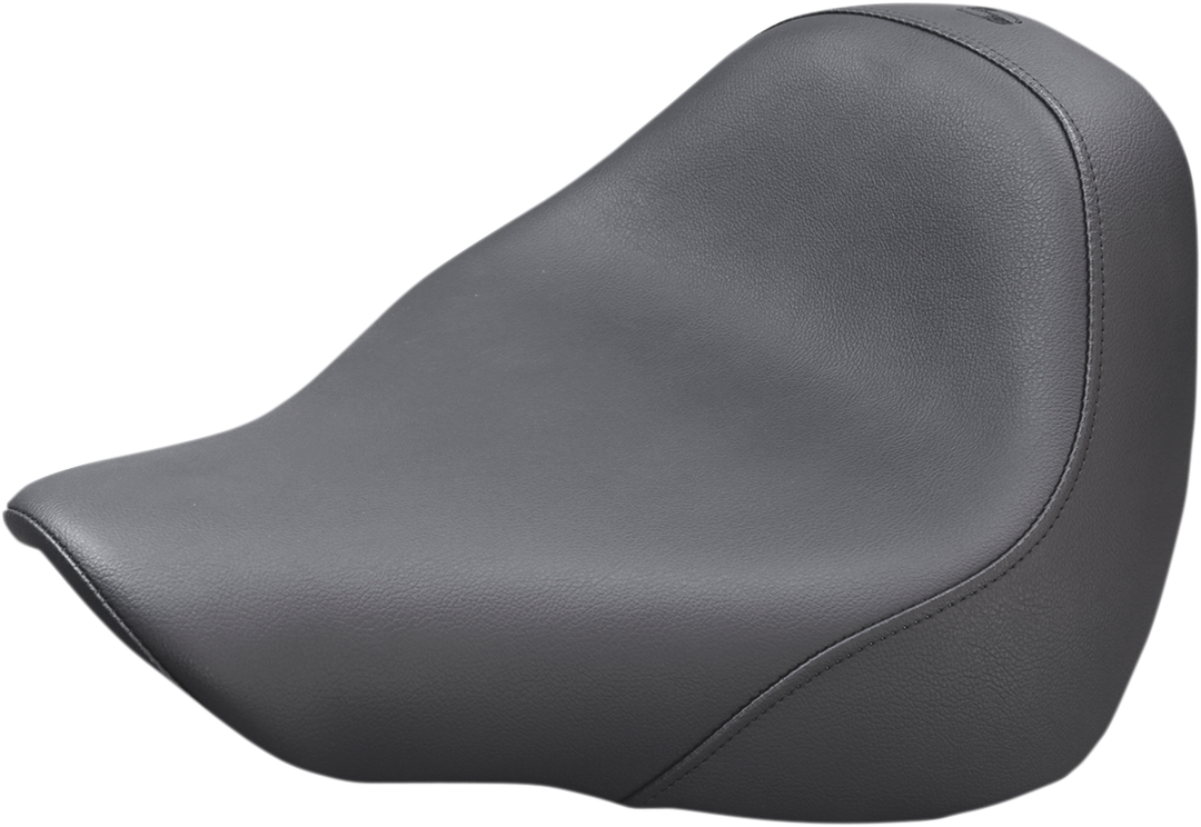 SADDLEMEN Seat - Renegade™ Solo - Black - Smooth - FL/FX '18-'24 818-27-002