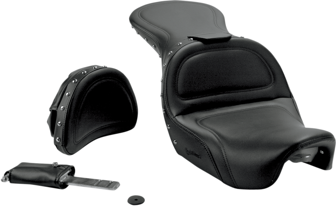 SADDLEMEN Explorer Special Seat - Studded - w/o Backrest - FXD '06-'17 806-04-040