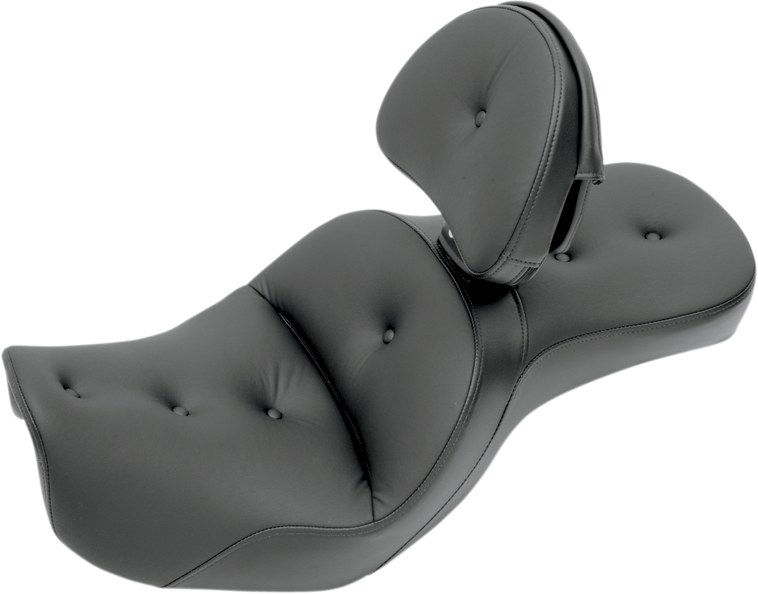 SADDLEMEN Explorer RoadSofa™ Seat - with Backrest - Dyna '06-'17 806-04-030RS