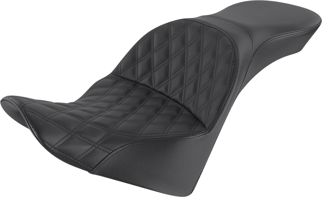 SADDLEMEN Explorer Seat - Lattice Stitched - FL '18-'20 818-33-029LS