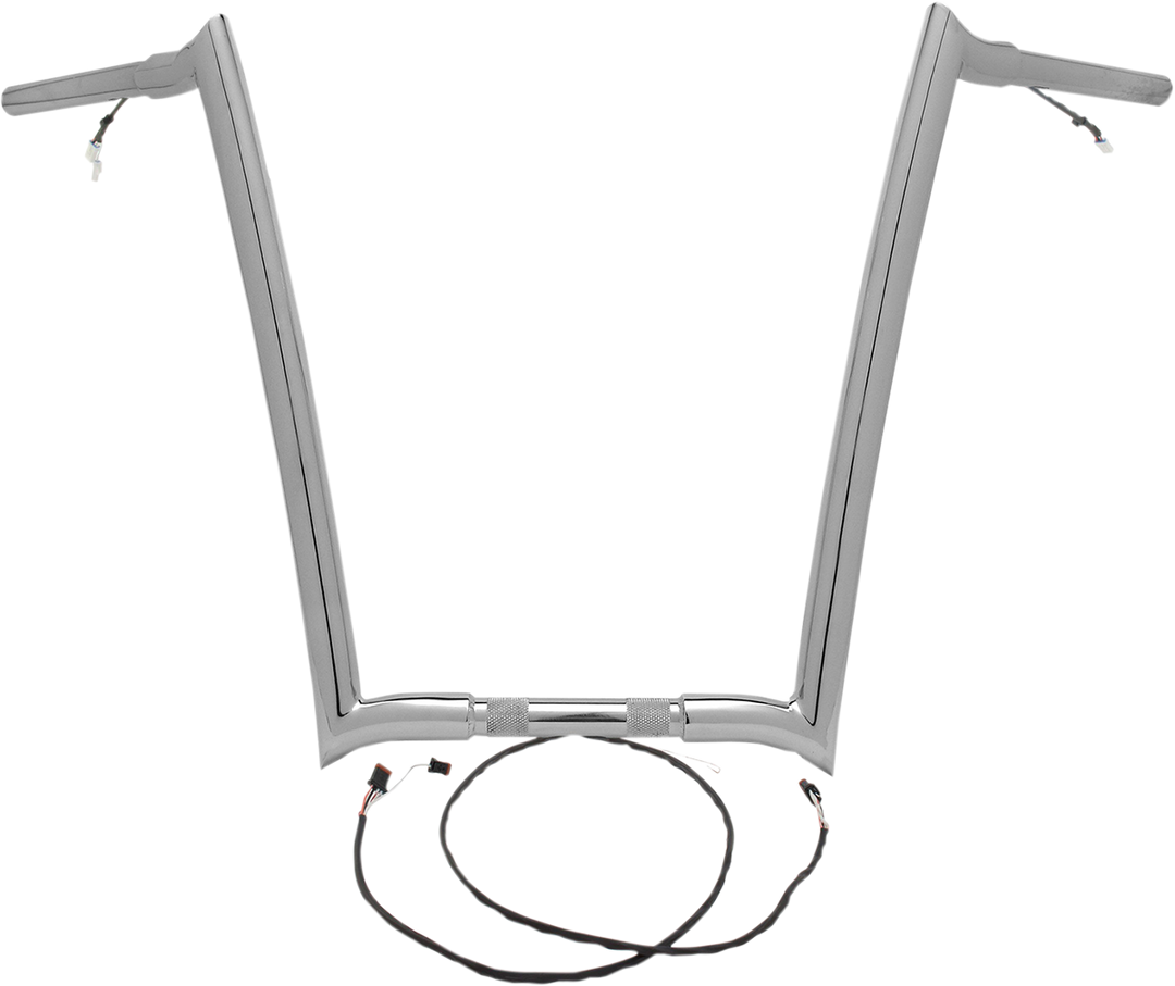 PAUL YAFFE BAGGER NATION Pre-Wired Handlebar - OEM - 16" - Chrome H00916-W