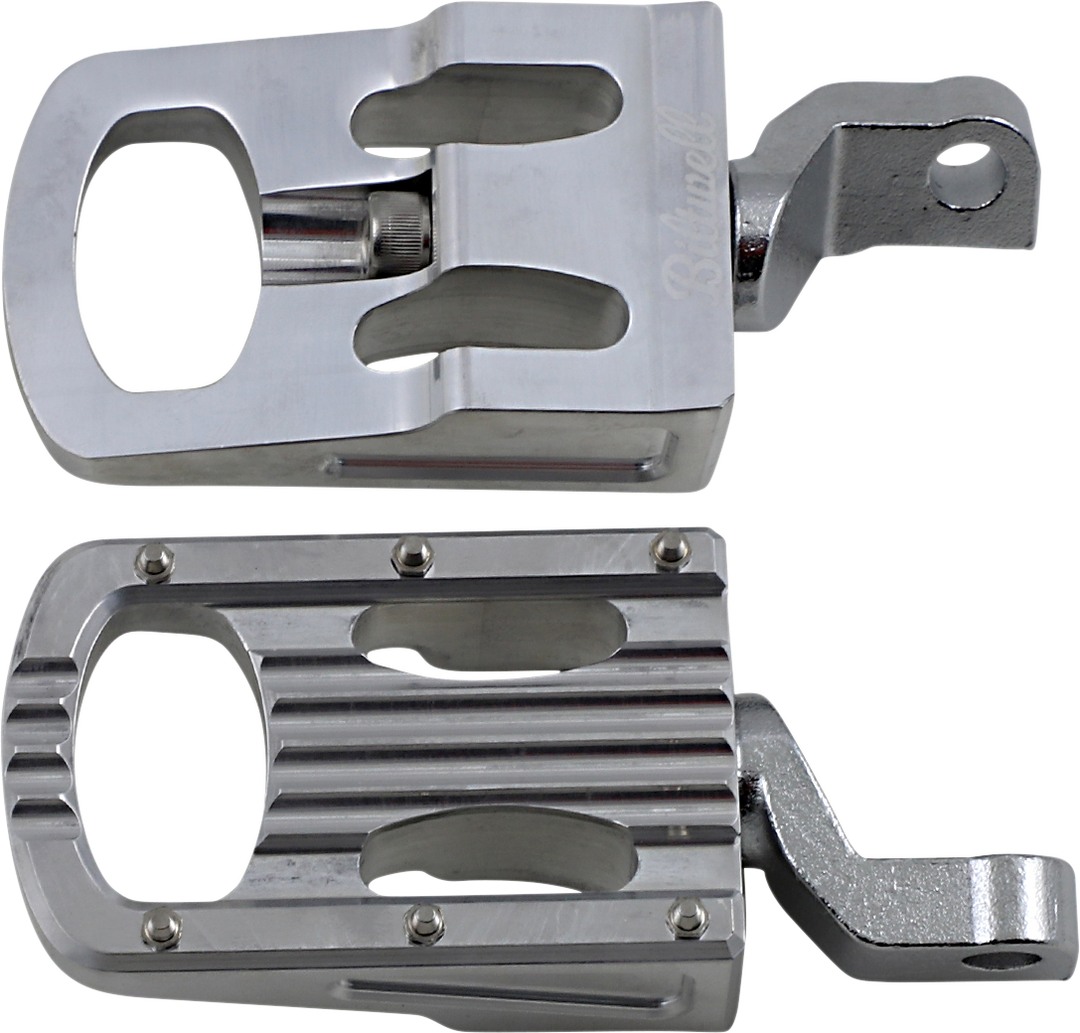 BILTWELL Punisher Foot Pegs - Step - Polished 7005-303-02