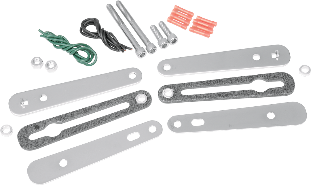 SADDLEMEN Turn Signal Relocation Kit - Dyna - Chrome 2020-0350