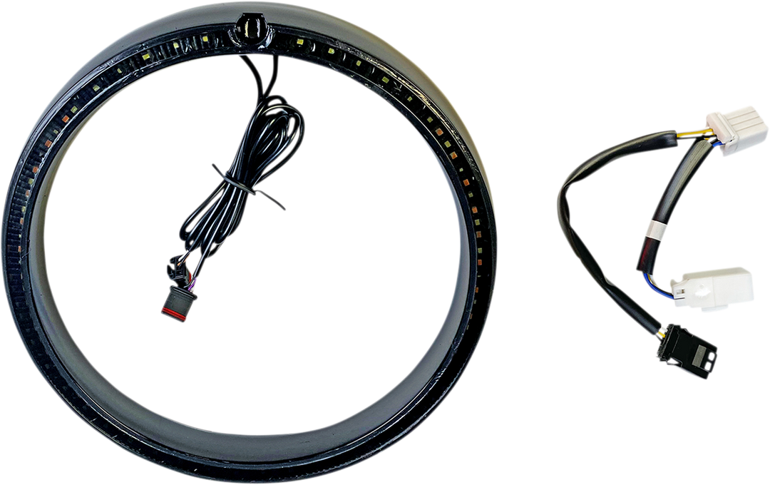 CUSTOM DYNAMICS Sequential Trim Ring - Black PB-7TR-SEQ-2B