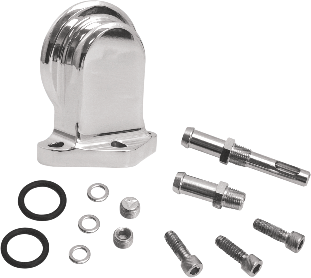 S&S CYCLE Oil Filter Mounting Bracket Kit - Polished 31-6510