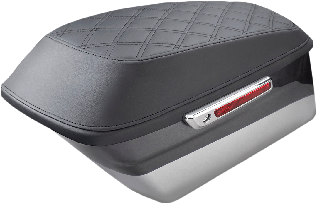 SADDLEMEN Saddlebag Covers - Lattice Stitch - FL '14-'23 L870-14-LS