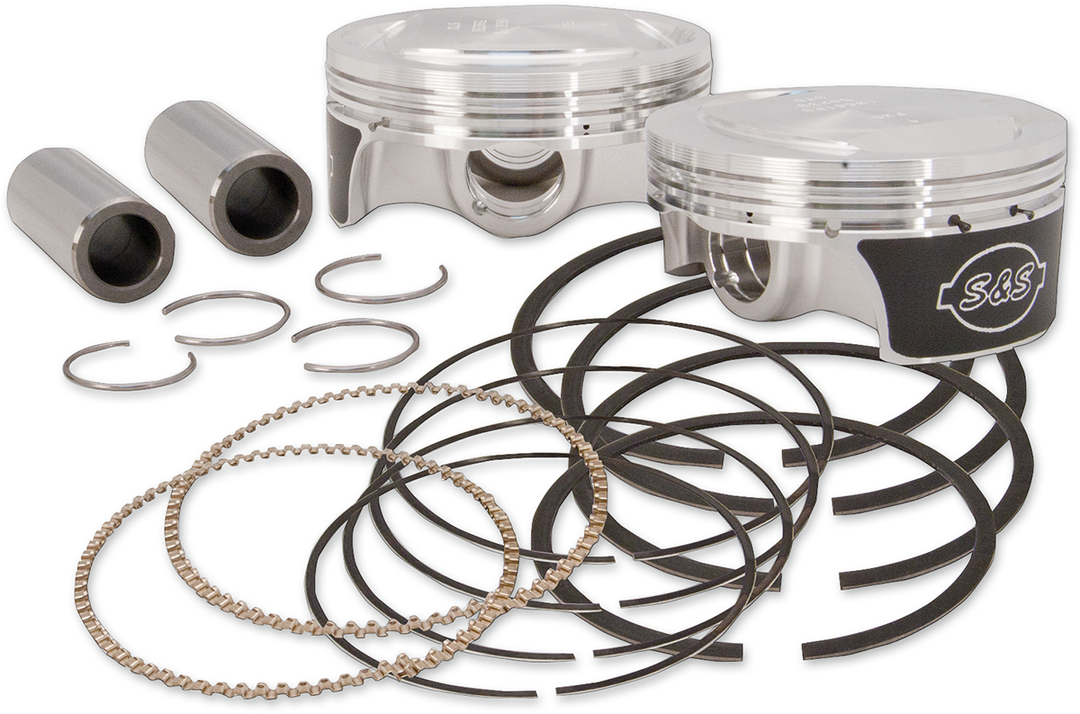 S&S CYCLE Piston Kit - For 103" Hot Set Up Kit® - 3.875" - Standard 106-0432
