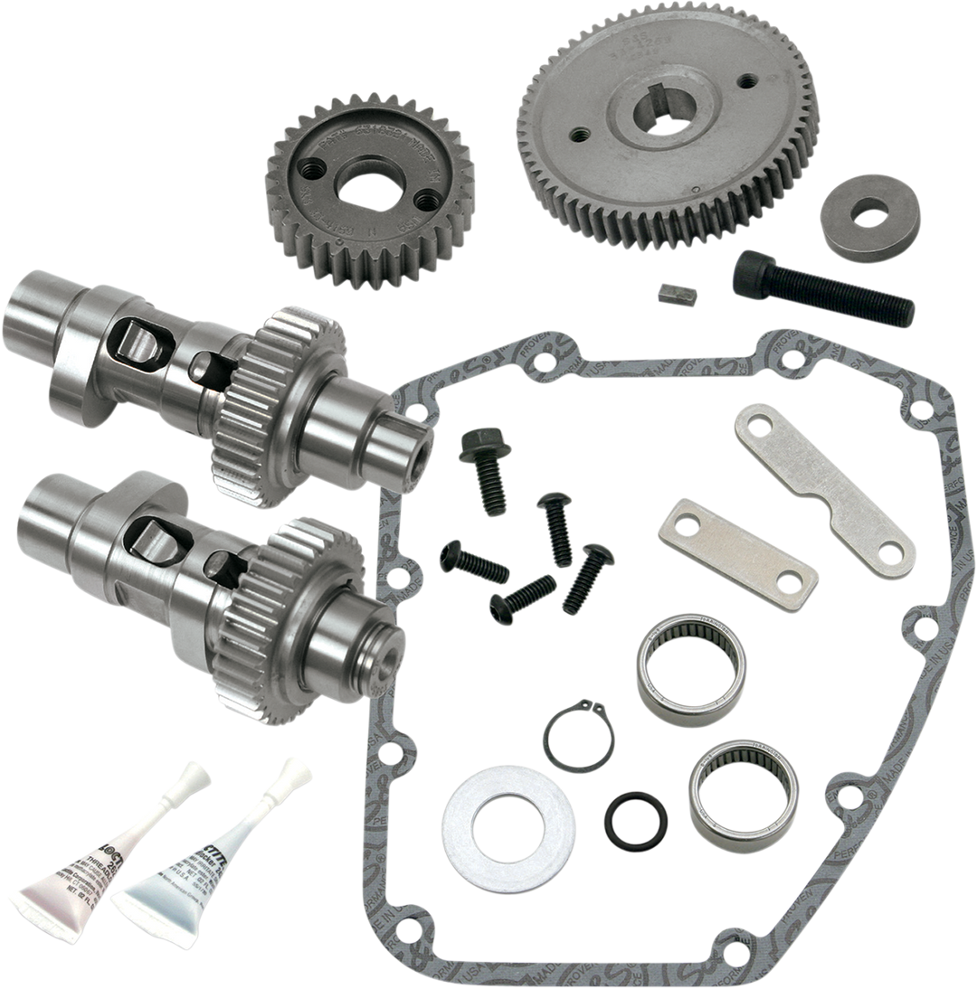 S&S CYCLE Camshaft Kit - Easy Start - 551 Gear Drive - Twin Cam '07-'17 106-5737