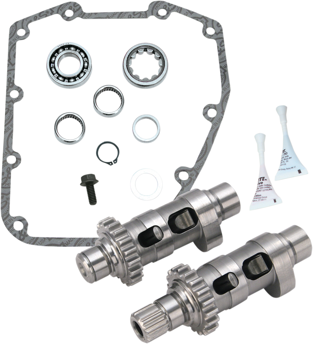 S&S CYCLE Camshaft Kit - Easy Start - MR103 Chain Drive - Twin Cam '99-'06 (except '06 Dyna) 330-0459