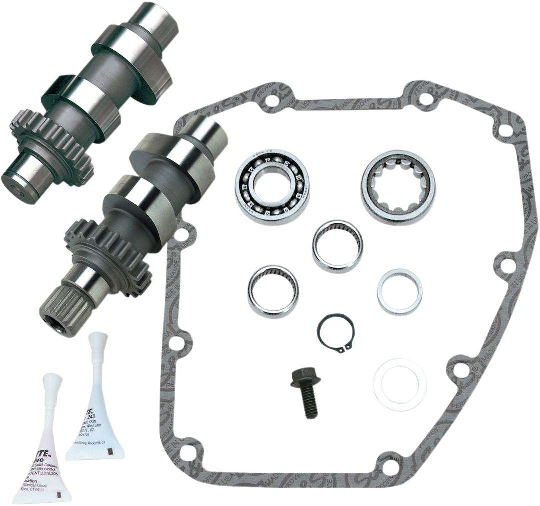 S&S CYCLE Camshaft Kit - MR130 Chain Drive - Twin Cam '99-'06 (except '06 Dyna) 330-0456