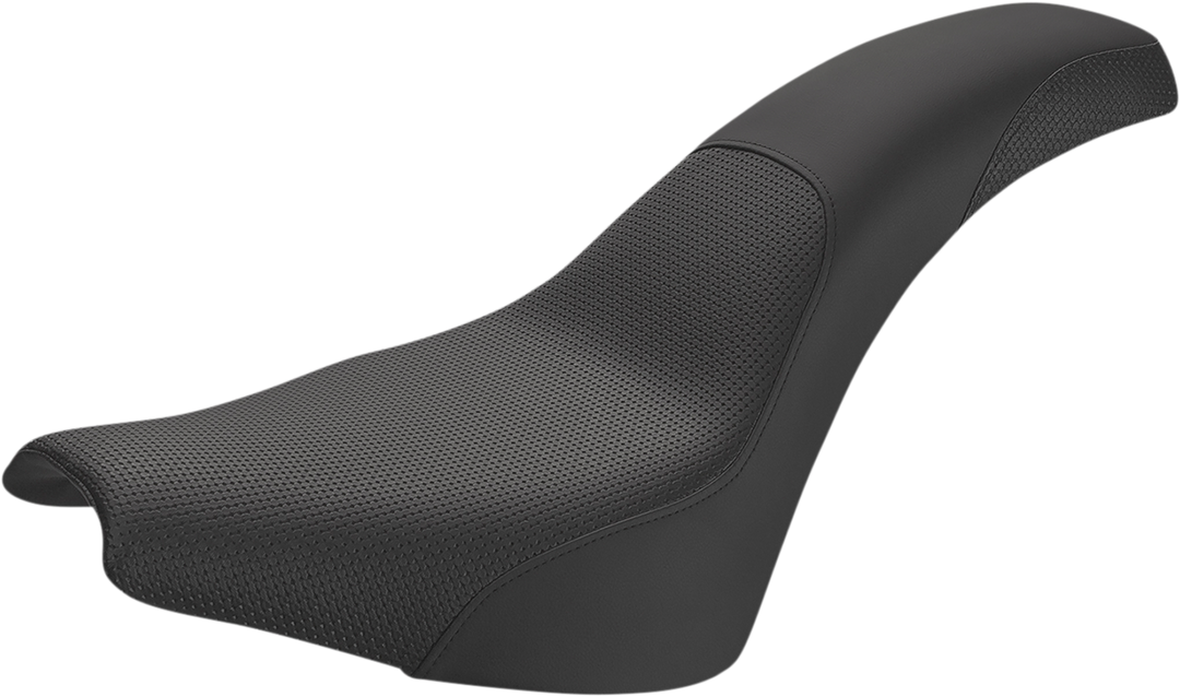 SADDLEMEN Profiler™ Basketweave Seat - Black - FXBB/FXST '18-'24 818-30-147