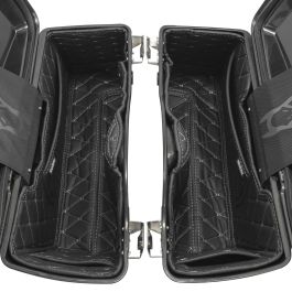 Custom Color HOGWORKZ® Standard Saddlebag Liners for OEM Harley® Touring '94-13