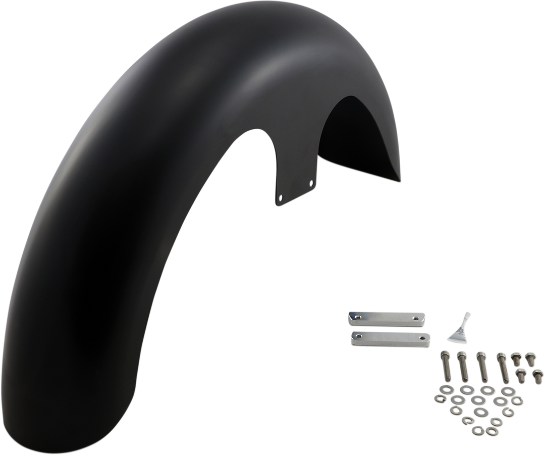 PAUL YAFFE BAGGER NATION Thicky Front Fender - 26" - With Satin Fenders - HD - Touring/Trike PYO:THICKY26-14L-S