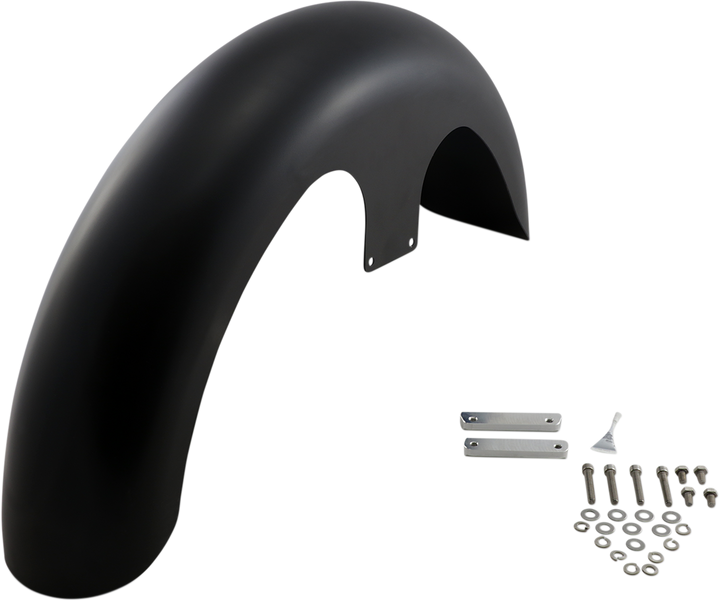 PAUL YAFFE BAGGER NATION Thicky Front Fender - 26" - With Satin Fenders - HD - Touring/Trike PYO:THICKY26-14L-S