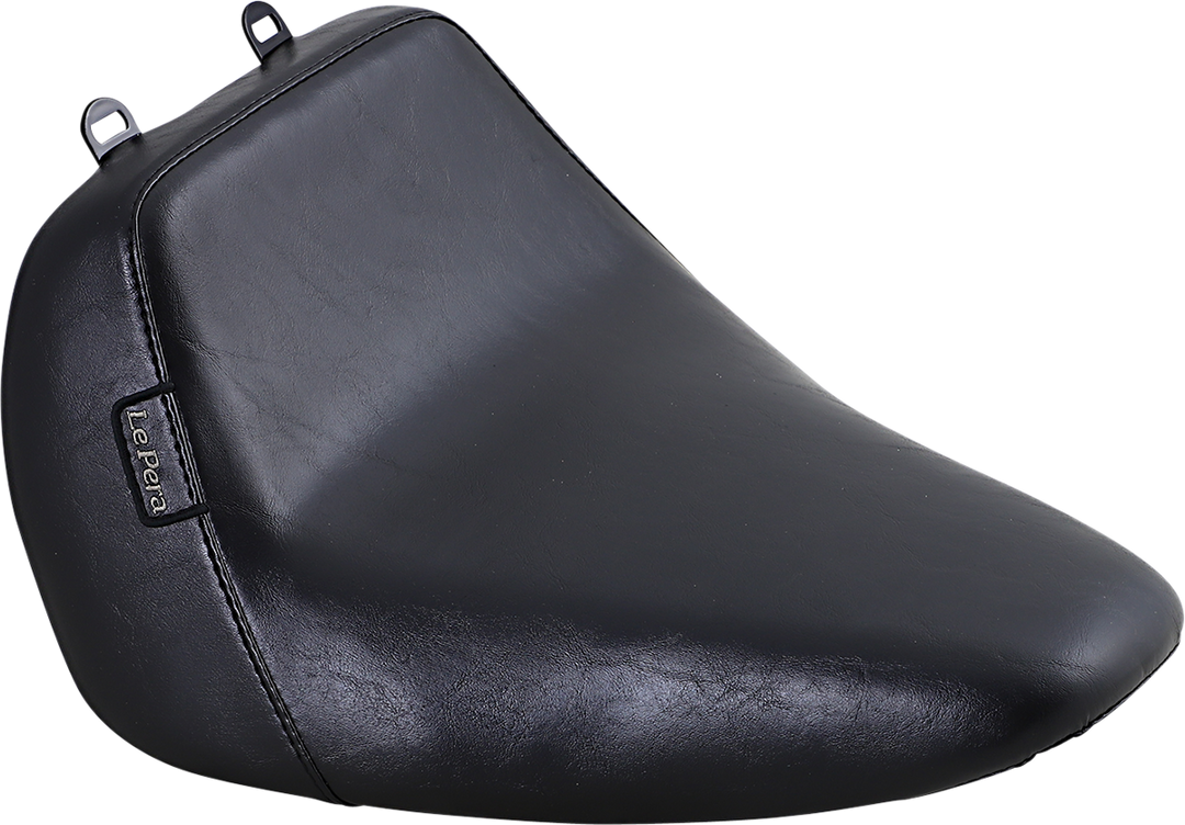 LE PERA Bare Bones Solo Seat - Smooth - Black - FLFB/S '18-'23 LYO-007