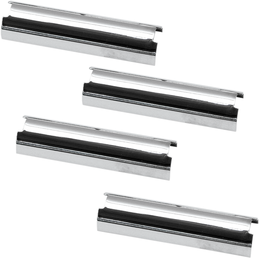 S&S CYCLE Pushrod Cover Keeper Set - Chrome - 2.800" - Big Twin 93-4115