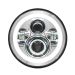 7" LED Chrome HALOMAKER® Headlight (Daymaker Replacement) for Harley® Touring & Softail