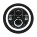 7" LED Black HALOMAKER® Headlight (Daymaker Replacement) for Harley® Touring & Softail