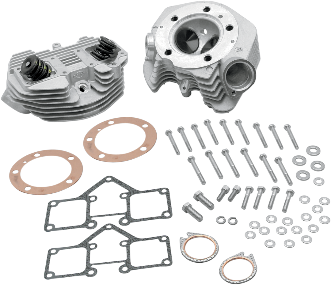 S&S CYCLE Cylinder Head Kit - Super Stock® - Dual Plug - O-Ring Style - Big Twin 90-1491