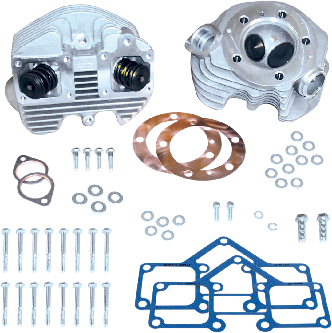 S&S CYCLE Cylinder Head Kit - Super Stock® - Single Plug - O-Ring Style - Big Twin 90-1497