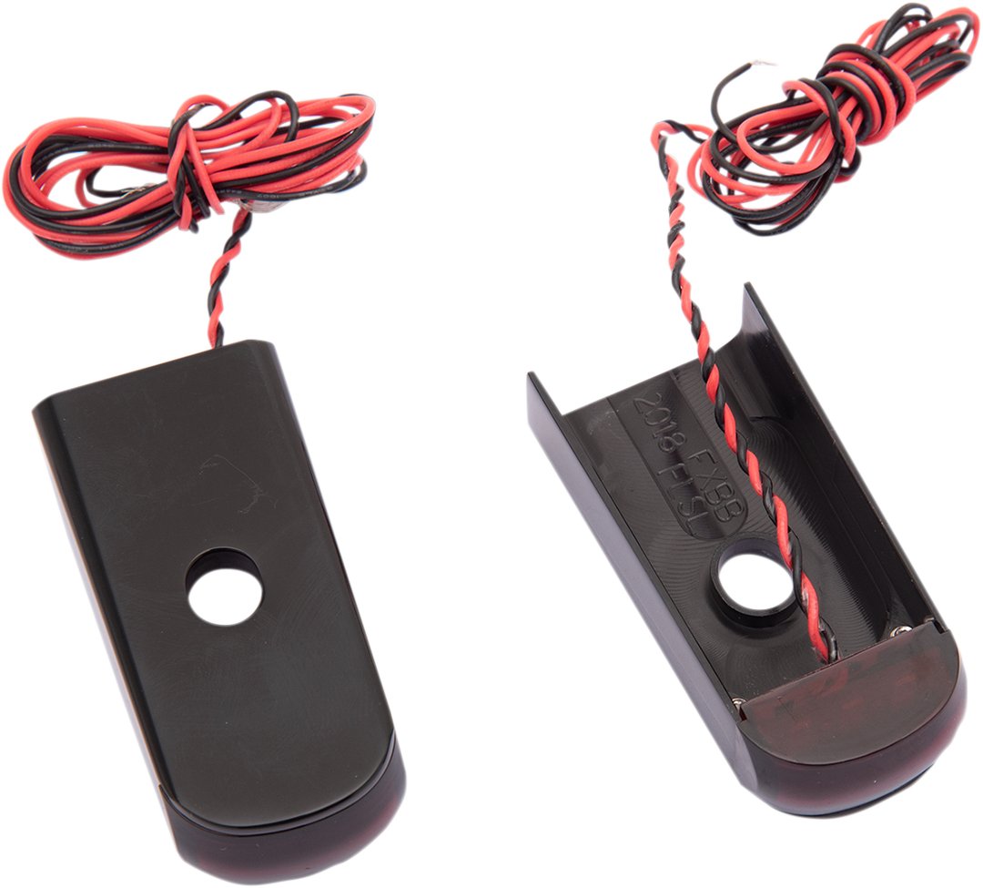 ALLOY ART Strut Light - LED - Red/Red Black FLSL/FXBB - SSL-SB-3B