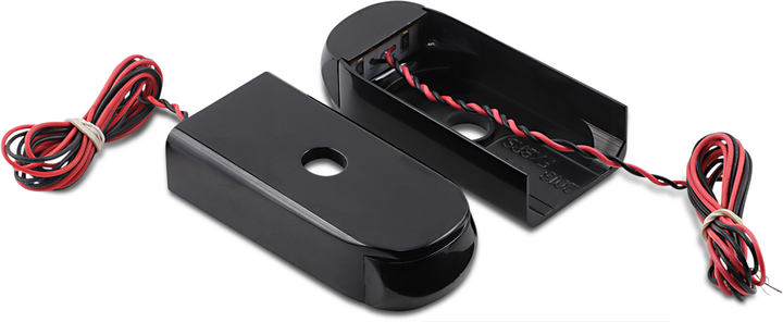 ALLOY ART Strut Light - LED - Smoke/Red Black FXBR - SSL-BR-2B