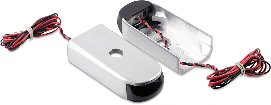 ALLOY ART Strut Light - LED - Smoke/Red Raw FXBR - SSL-BR-2R
