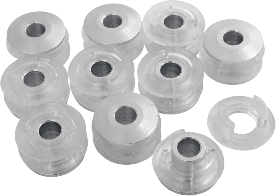 ALLOY ART Tank Mounting Bushings and Inserts - Poly/Aluminum - 10-Pack GT-T3
