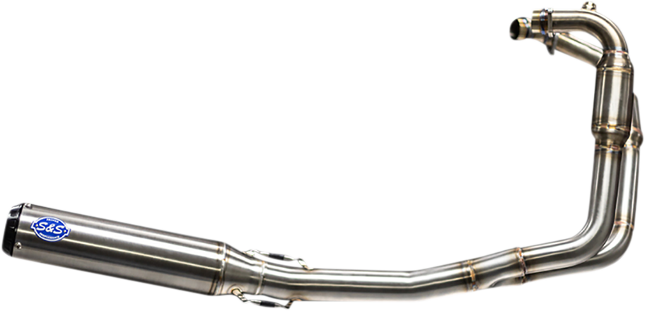 S&S CYCLE Qualifier 2:1 Exhaust System - Stainless Steel - Race Only 550-1031