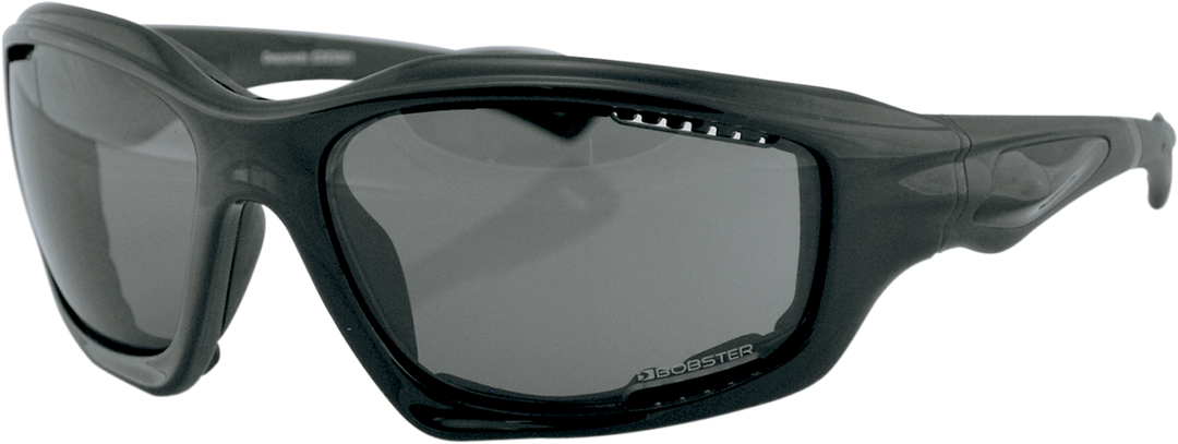 BOBSTER Desperado Sunglasses - Gloss Black - Smoke Lens EDES001